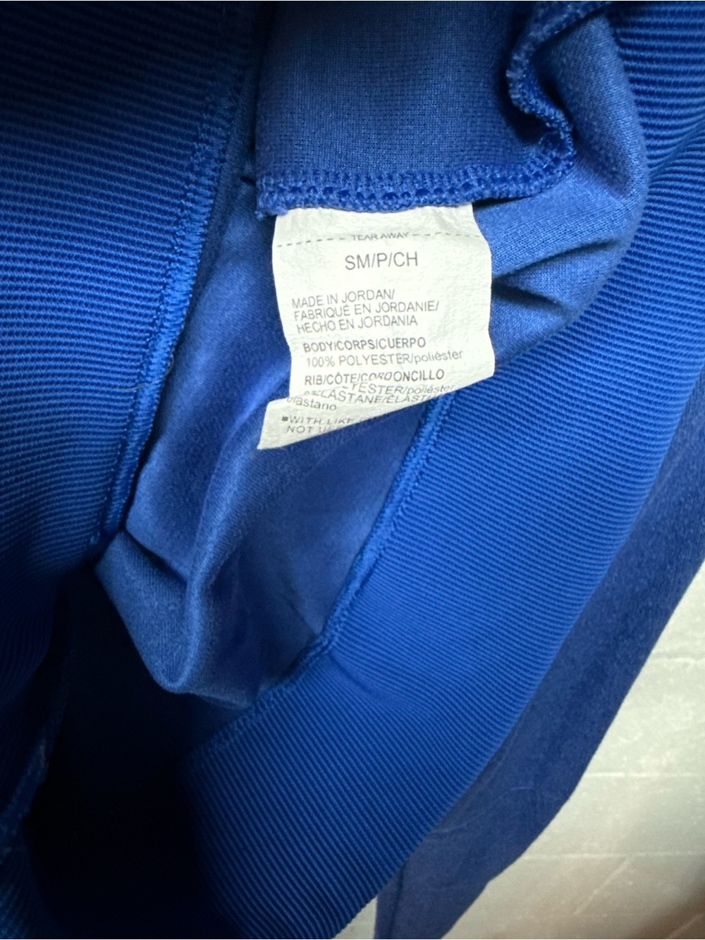 Under Armour Royal Blue Golf Polo Long Sleeve - Picture 4 of 6